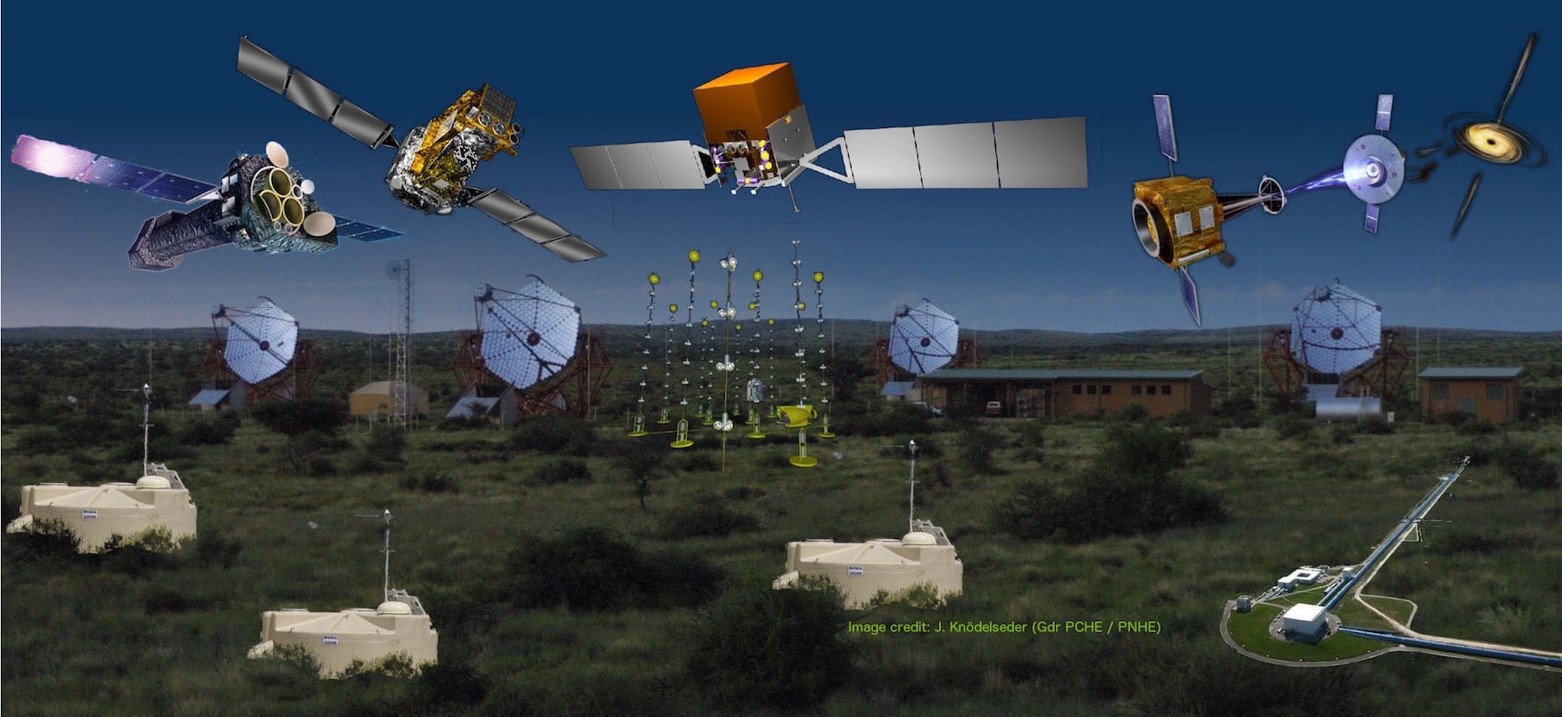 High-energy observatories studying the multi-messenger sky
