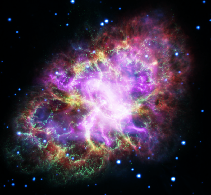 Illustration for New view of the Crab Nebula